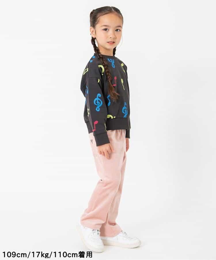 DAISUKI カットコールフレアパンツ  10分丈