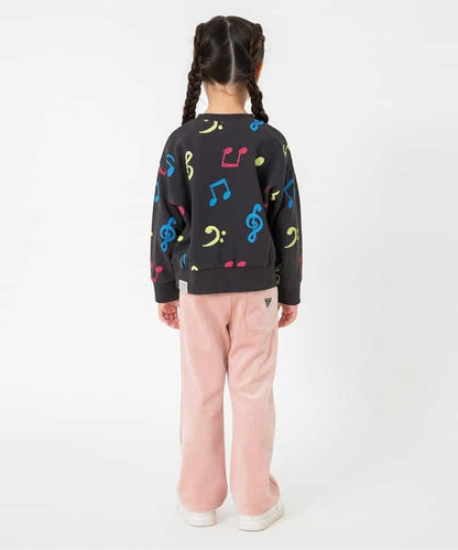 DAISUKI カットコールフレアパンツ  10分丈