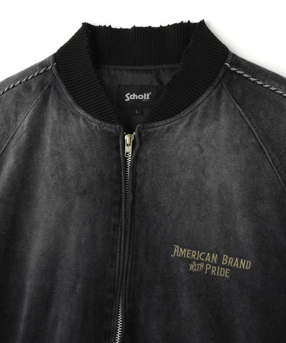 EMB. TIGER GRUNGE SOUVENIR JACKET/タイガー刺繍 グランジスーベニアジャケット