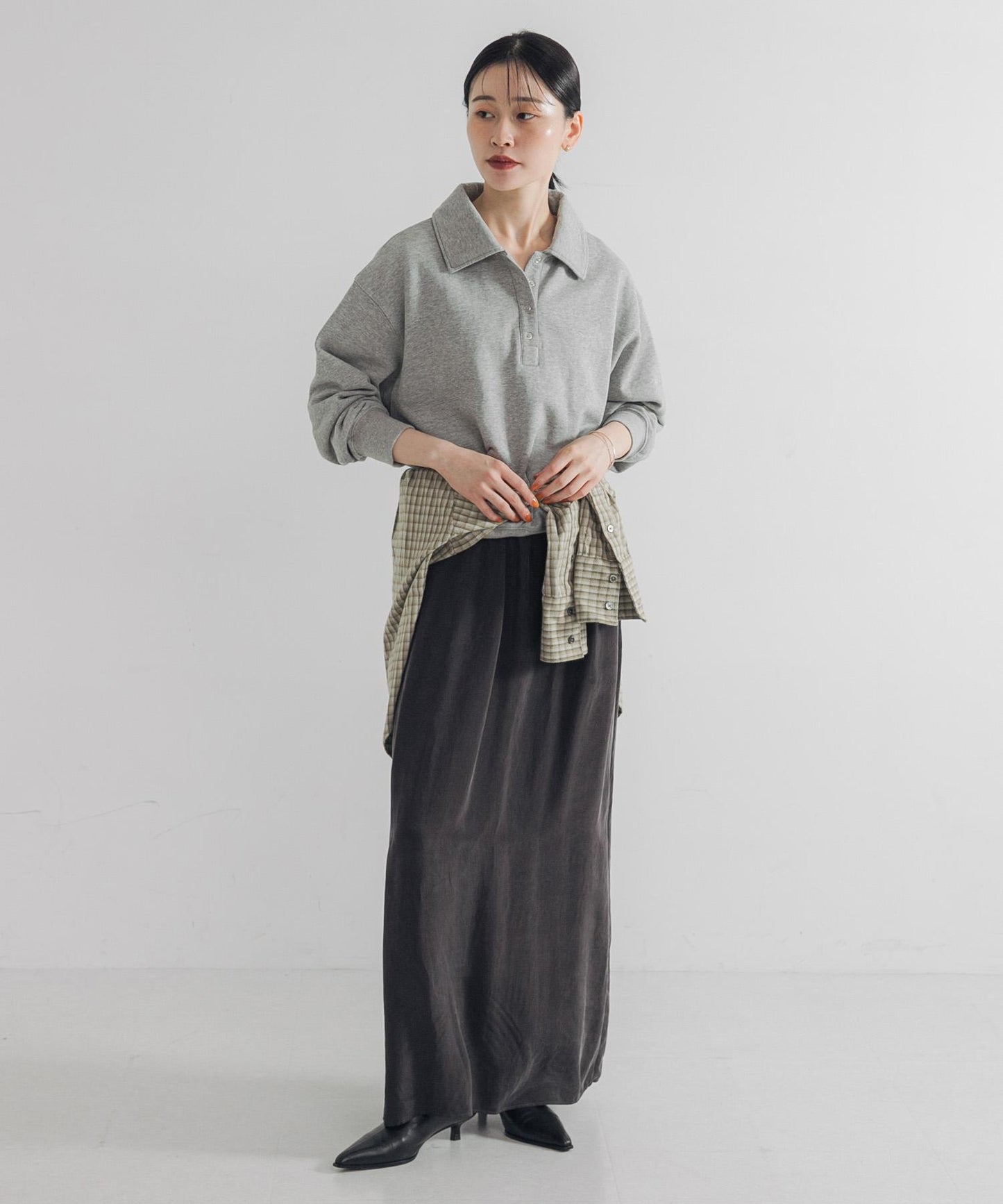 襯衫領衛衣
