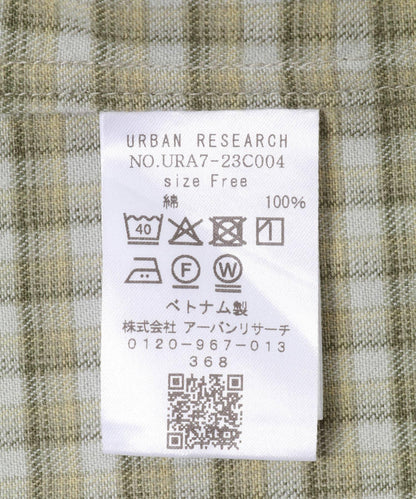 法蘭絨格子棉襯衫