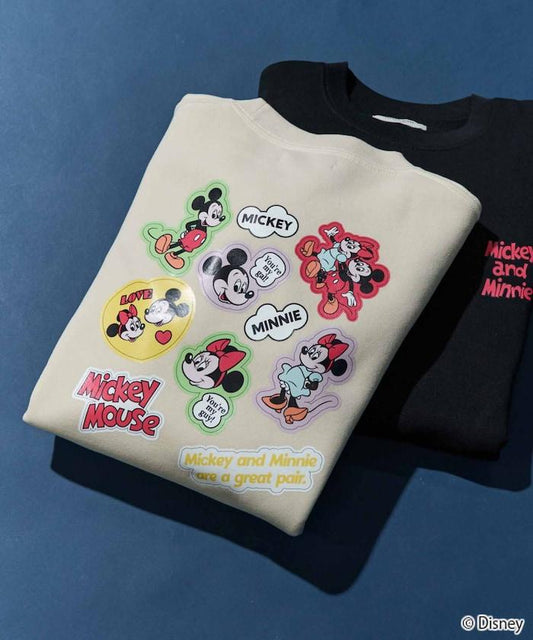 特別款/Mickey Mouse＆Minnie Mouse/米奇＆米妮/背面印花衛衣
