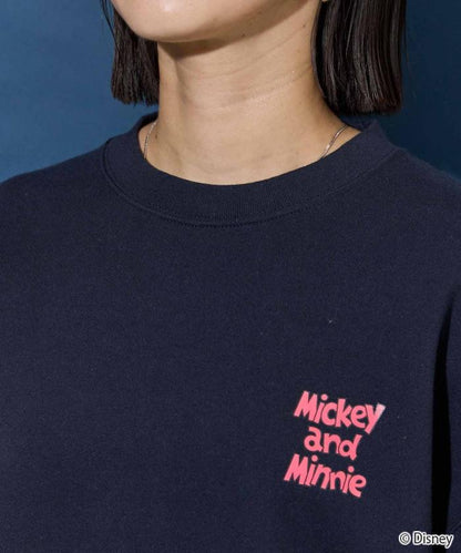 特別款/Mickey Mouse＆Minnie Mouse/米奇＆米妮/背面印花衛衣
