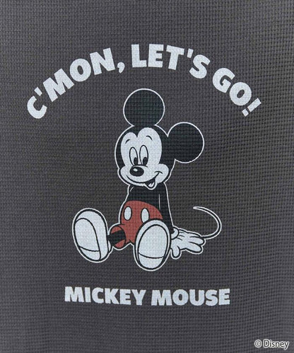 特別款/Mickey Mouse/米奇/華夫格印花長袖T恤