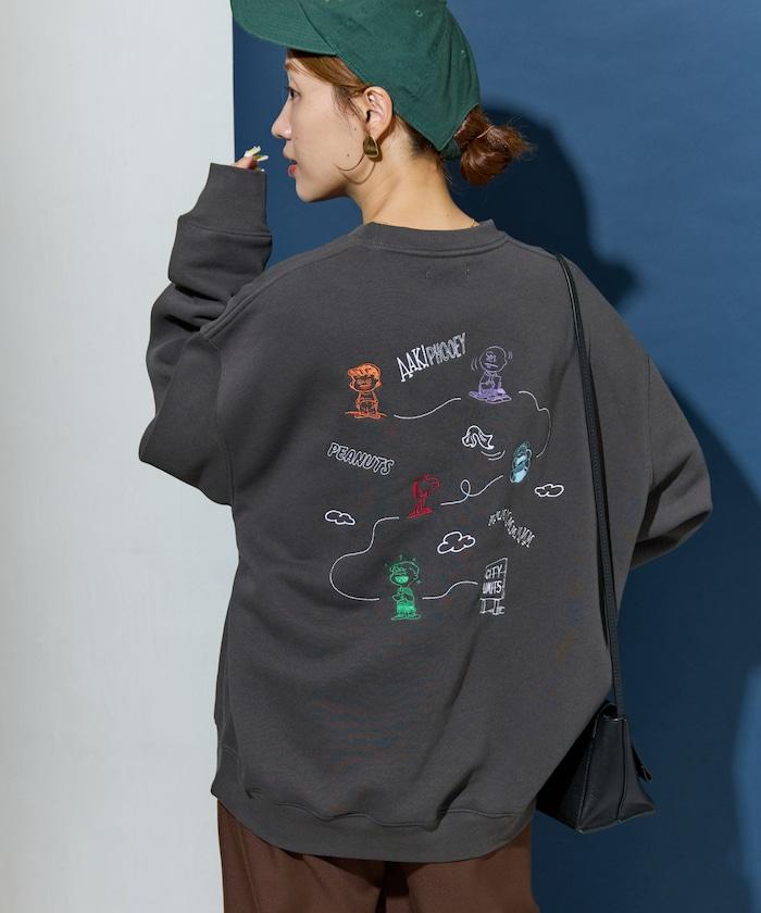 特別款《PEANUTS》全刺繡衛衣揹包【限量】