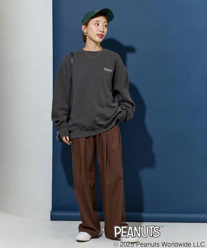 特別款《PEANUTS》全刺繡衛衣揹包【限量】