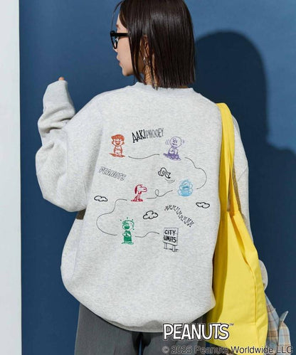 特別款《PEANUTS》全刺繡衛衣揹包【限量】