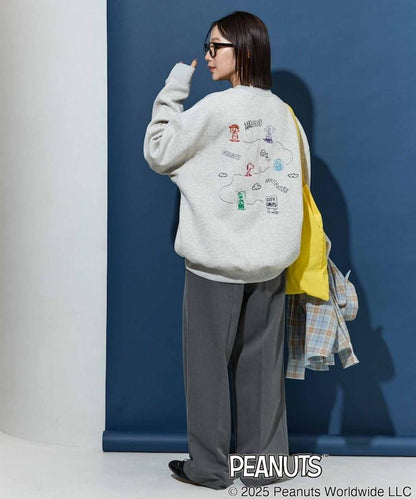 特別款《PEANUTS》全刺繡衛衣揹包【限量】