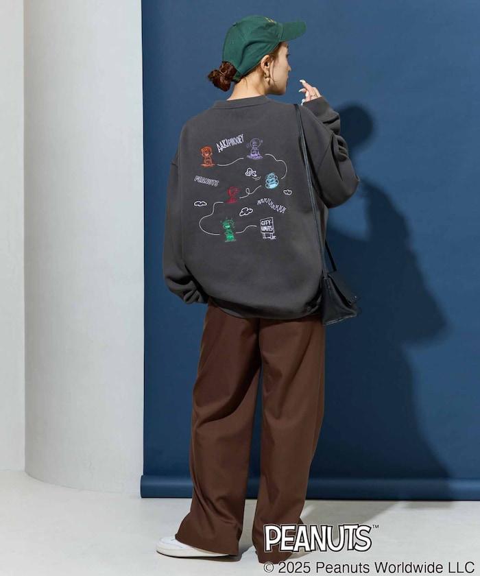 特別款《PEANUTS》全刺繡衛衣揹包【限量】