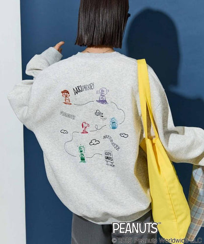 特別款《PEANUTS》全刺繡衛衣揹包【限量】