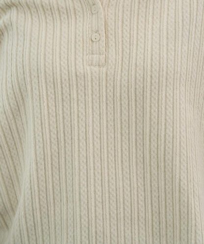 迷你麻花絨面翻領套頭衫