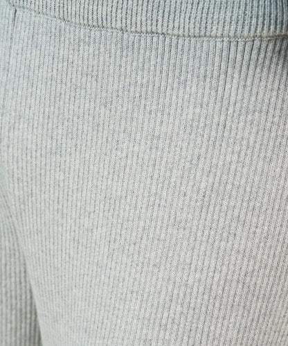 羅紋喇叭針織褲