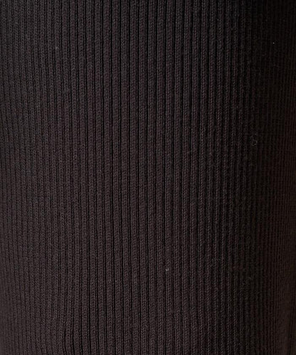 羅紋喇叭針織褲