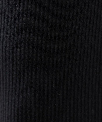 羅紋喇叭針織褲