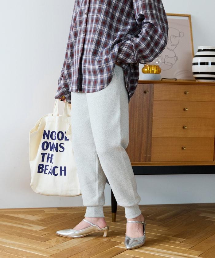 針織休閒束腳褲