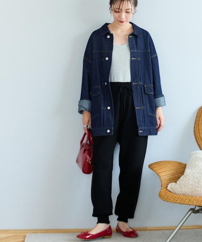 針織休閒束腳褲