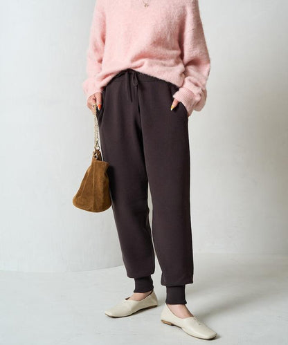 針織休閒束腳褲