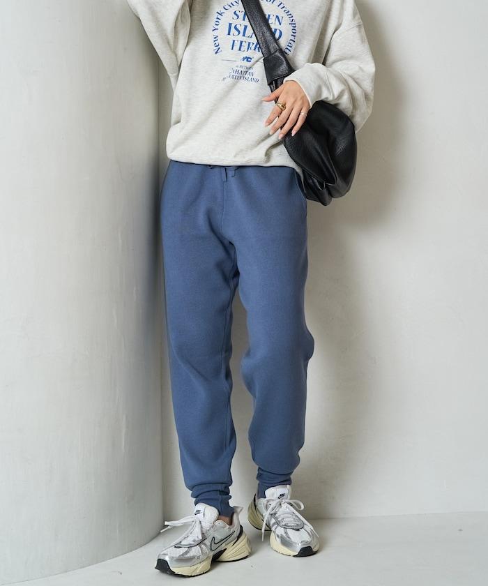 針織休閒束腳褲