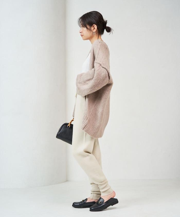 針織休閒束腳褲