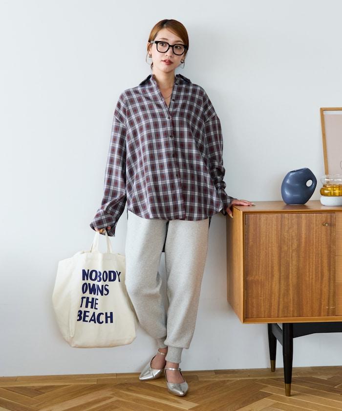 針織休閒束腳褲