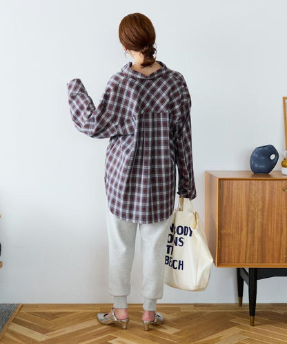 針織休閒束腳褲