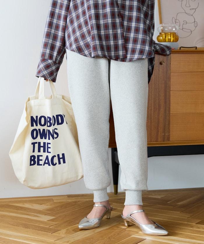 針織休閒束腳褲