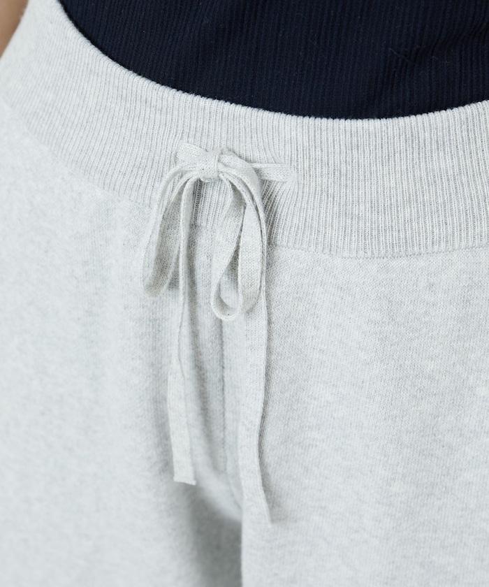 針織休閒束腳褲