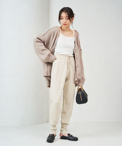 針織休閒束腳褲