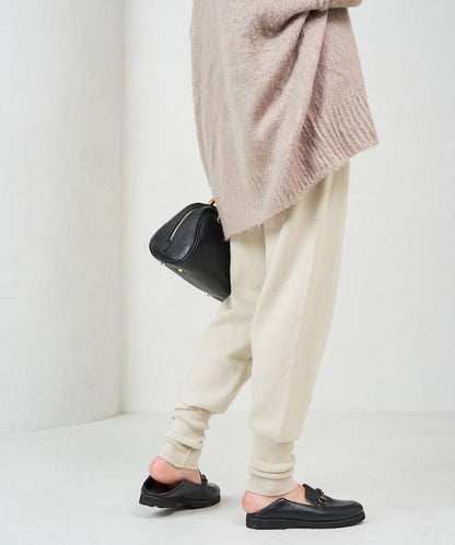 針織休閒束腳褲