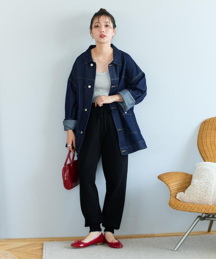 針織休閒束腳褲