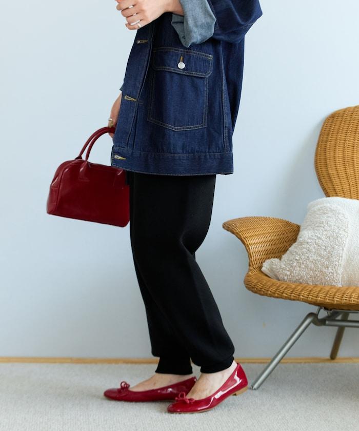 針織休閒束腳褲