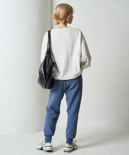 針織休閒束腳褲