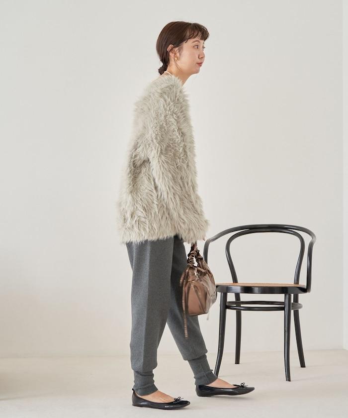 針織休閒束腳褲