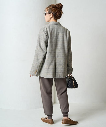 針織休閒束腳褲