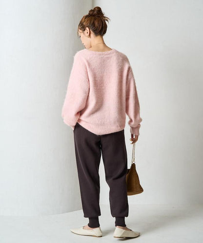 針織休閒束腳褲