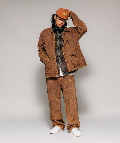 特別粉末工藝雙膝衛褲