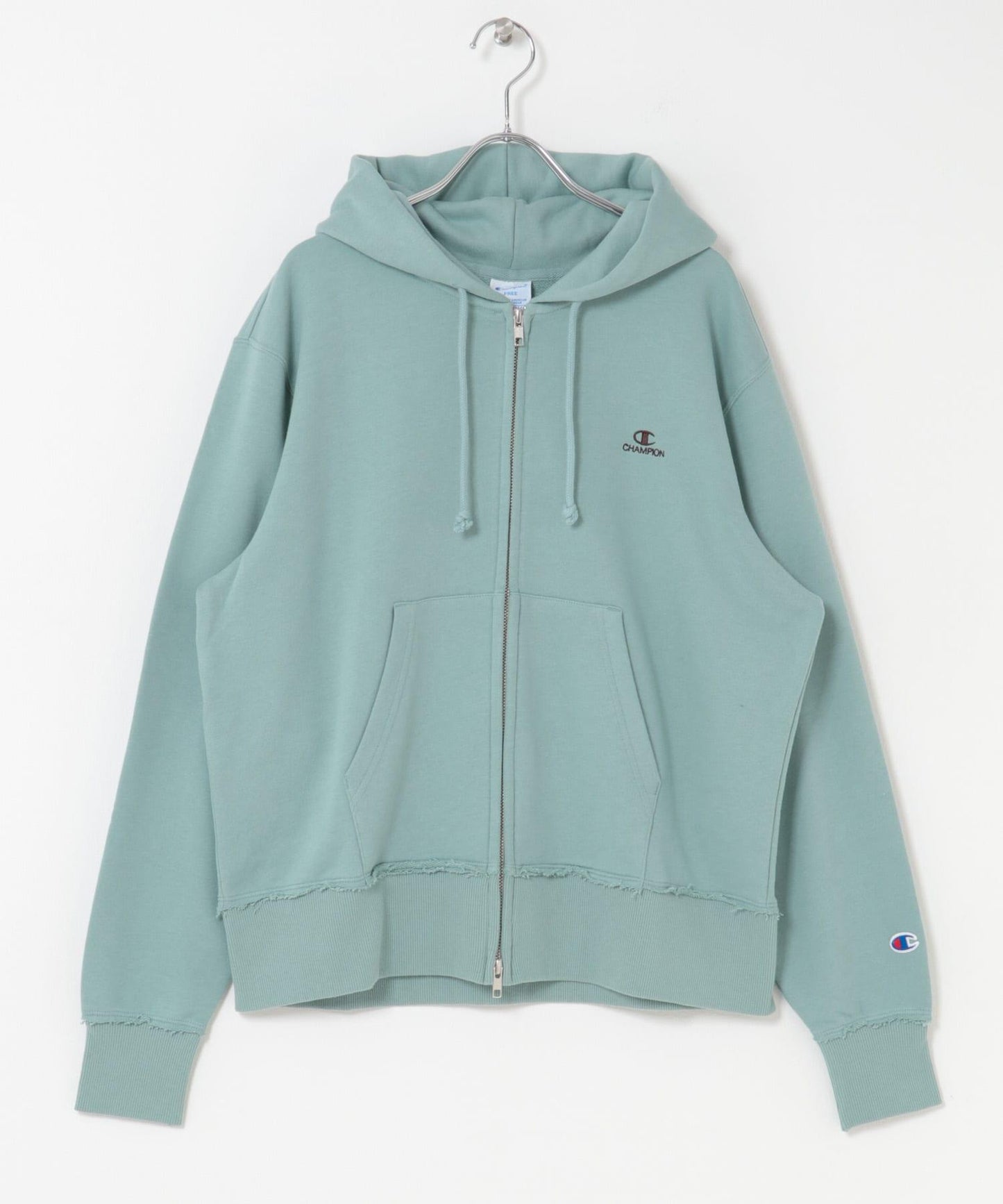 『聯名』Champion×SENSE OF PLACE 拉鍊連帽衛衣
