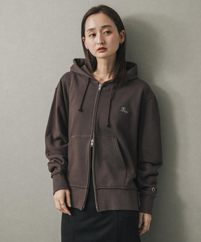 『聯名』Champion×SENSE OF PLACE 拉鍊連帽衛衣