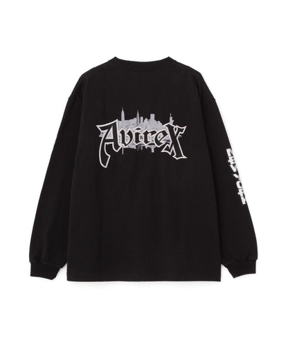 長袖印花T恤 AVIREX NYC