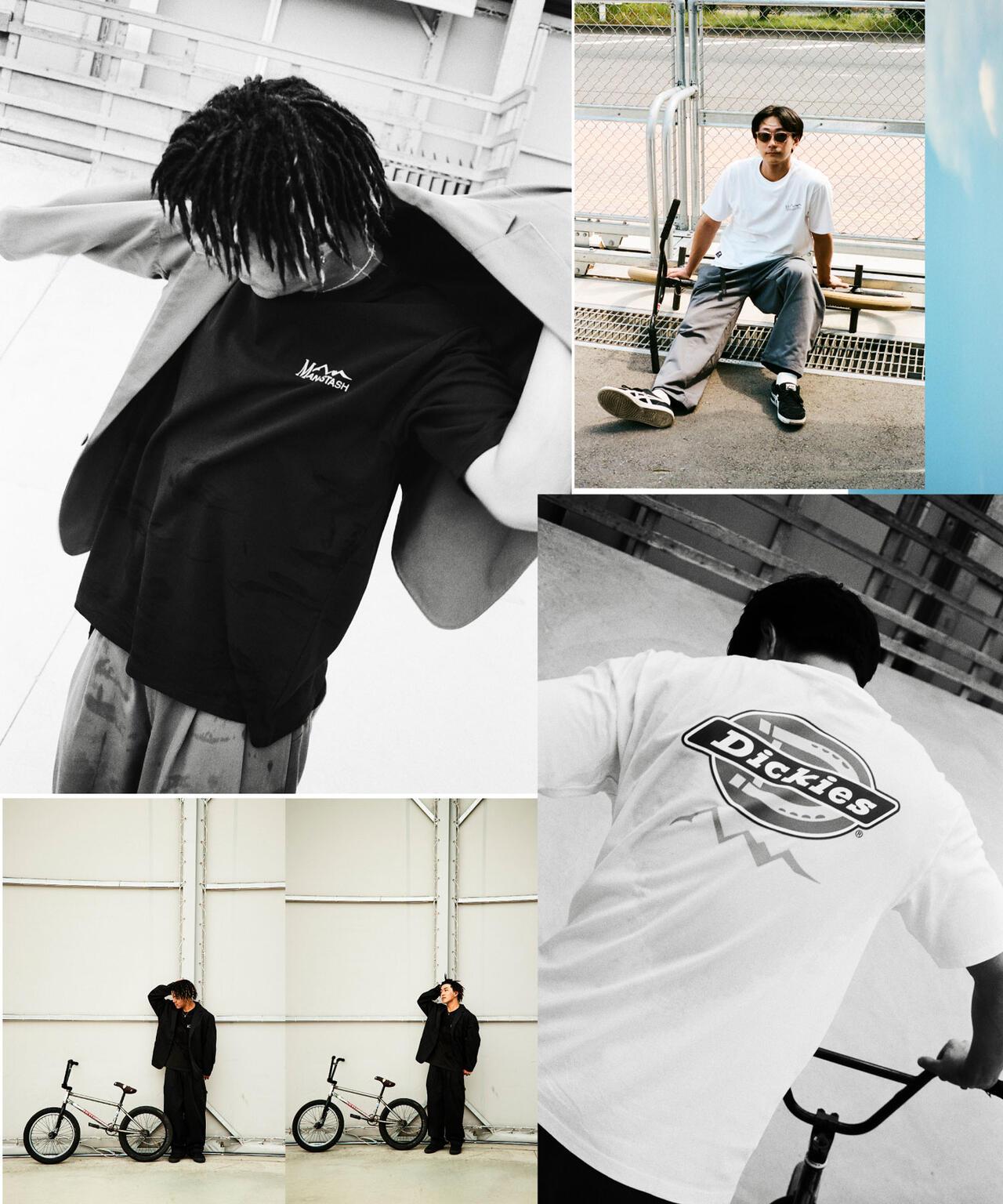 MANASTASH×DICKIES DICKIES TEE ORIGINAL LOGO