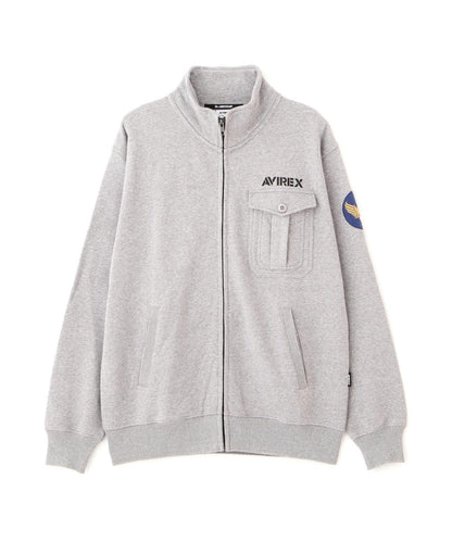 《&DEPOT限定》立領拉鍊衛衣 《AIR》 FORCE