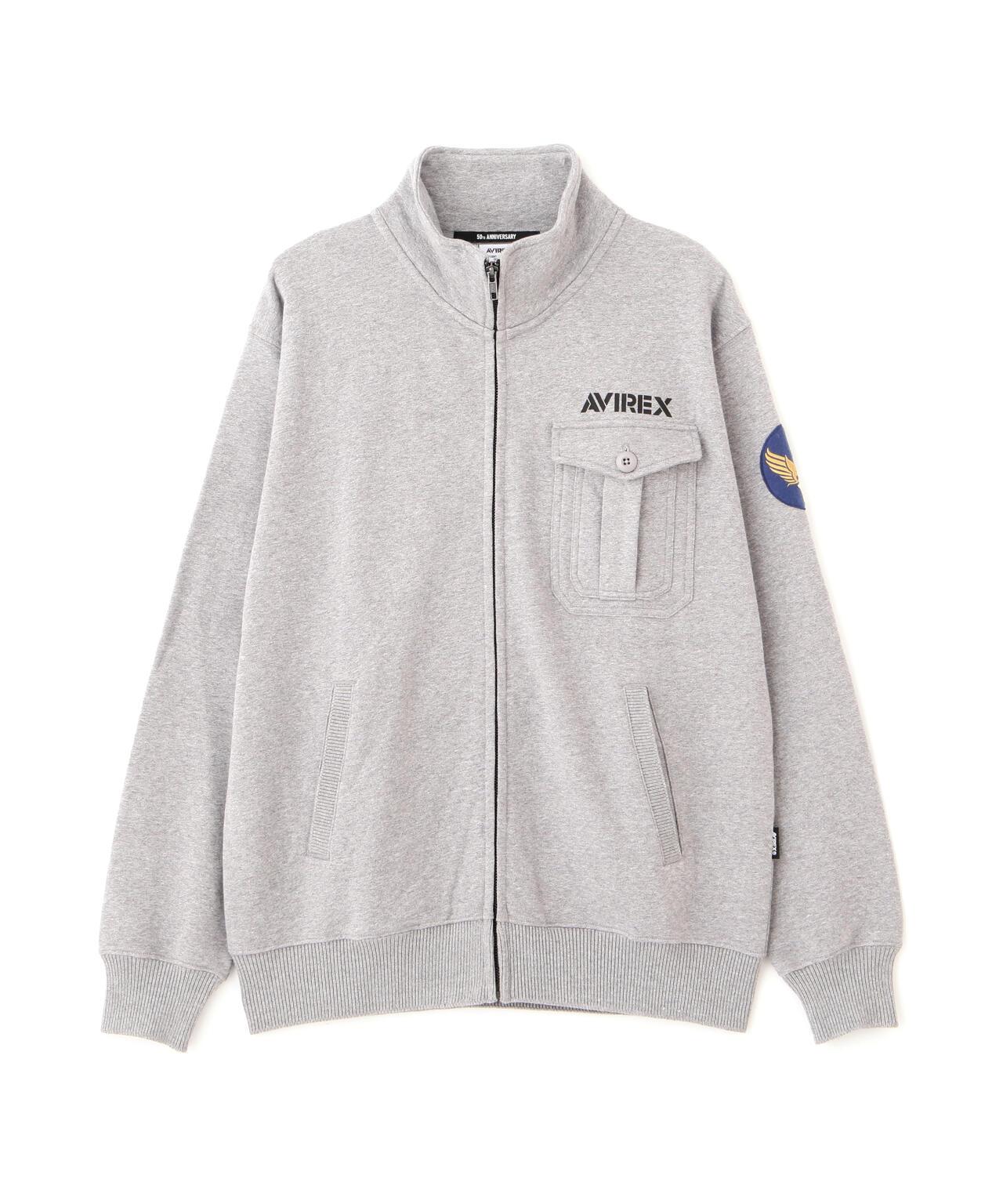 《&DEPOT限定》立領拉鍊衛衣 《AIR》 FORCE