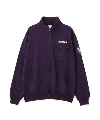 《&DEPOT限定》立領拉鍊衛衣 《AIR》 FORCE