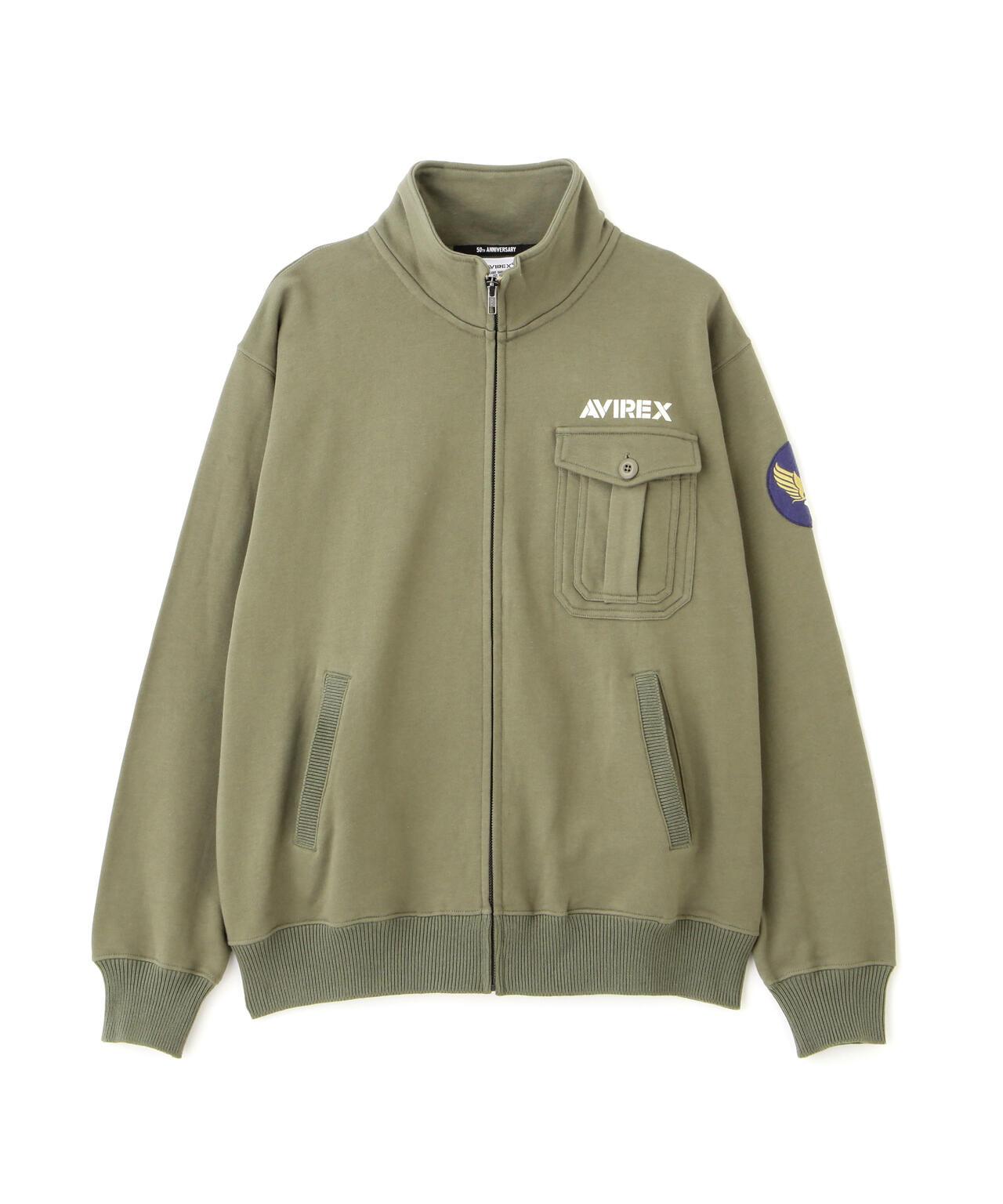 《&DEPOT限定》立領拉鍊衛衣 《AIR》 FORCE