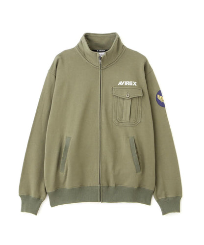 《&DEPOT限定》立領拉鍊衛衣 《AIR》 FORCE