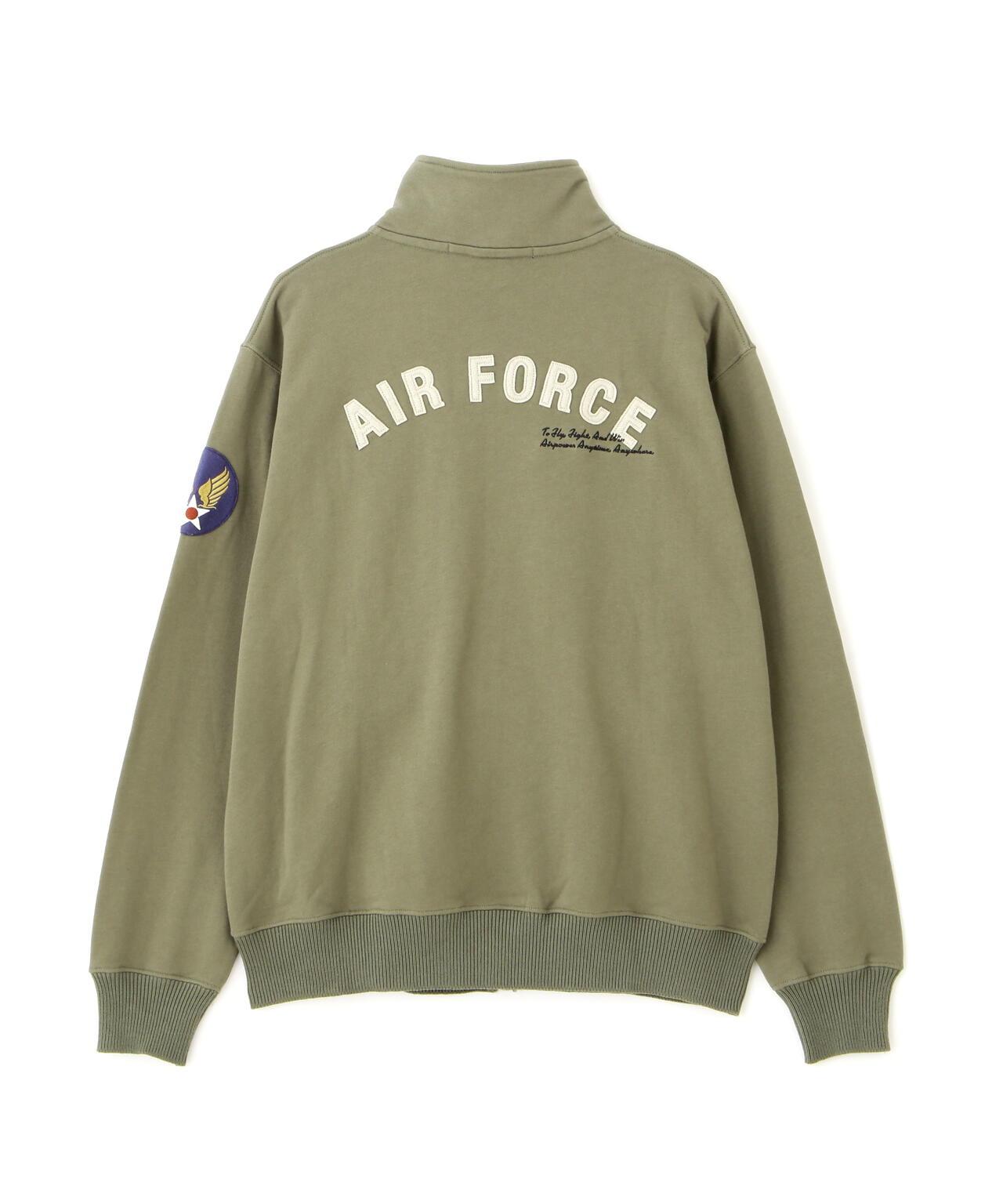 《&DEPOT限定》立領拉鍊衛衣 《AIR》 FORCE