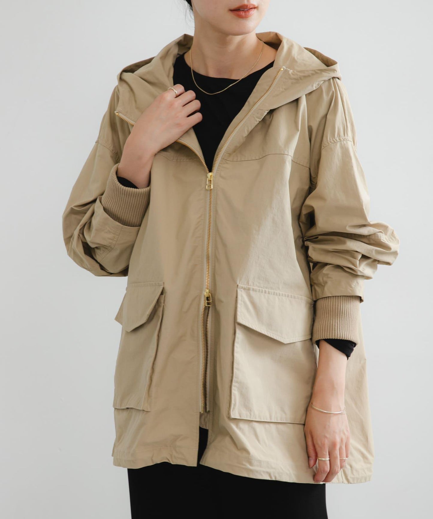 棉尼龍戶外夾克