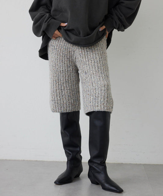【THE PAUSE】針織短褲