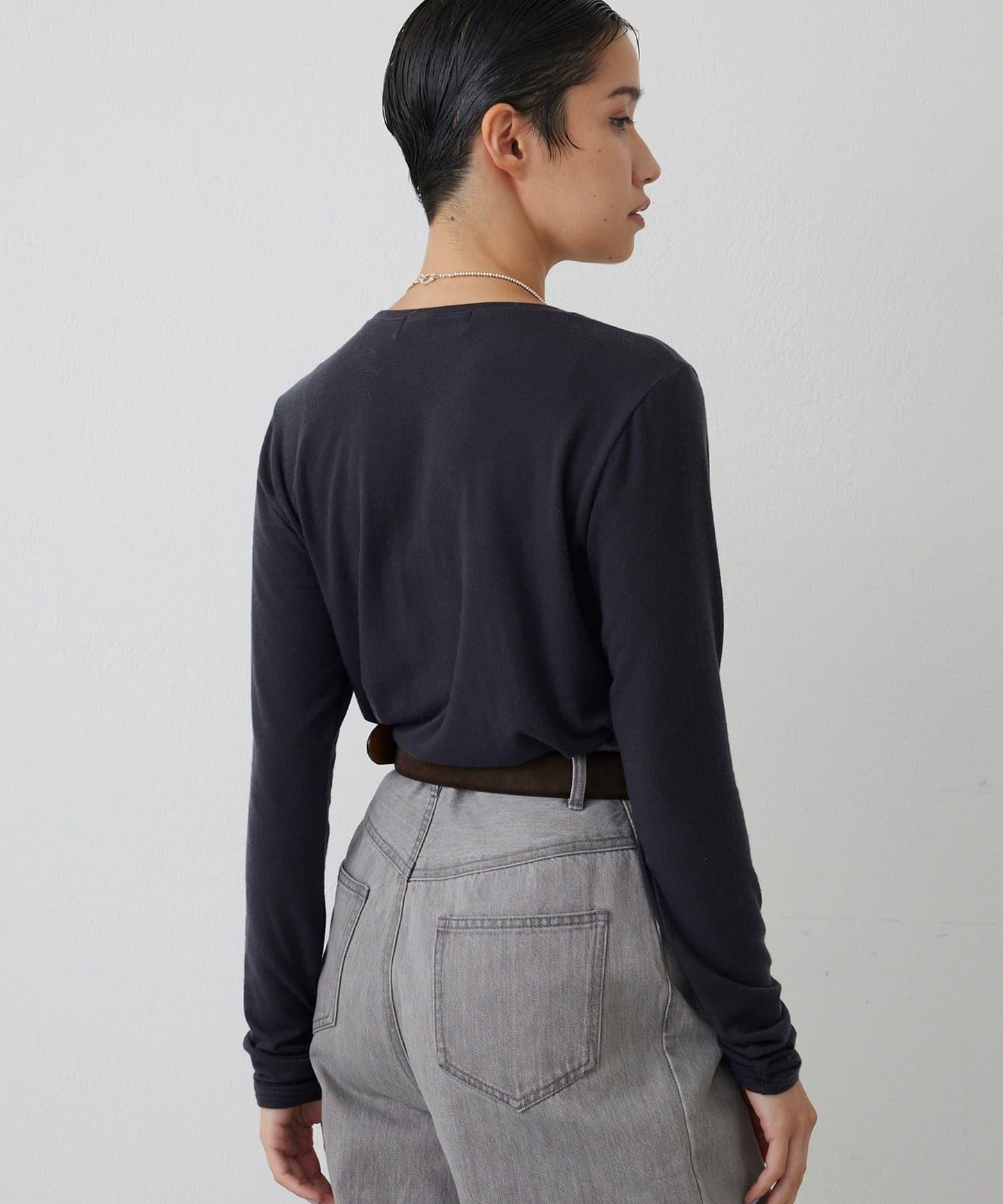 【THE PAUSE】透視長袖T恤