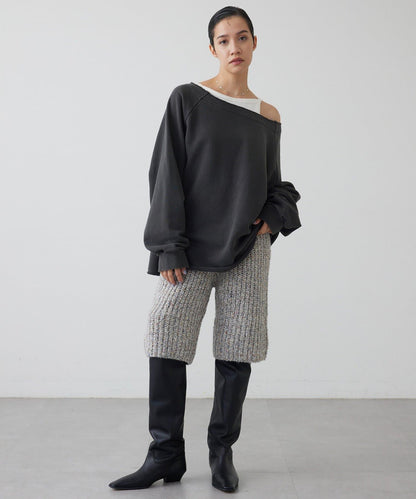 【THE PAUSE】針織短褲